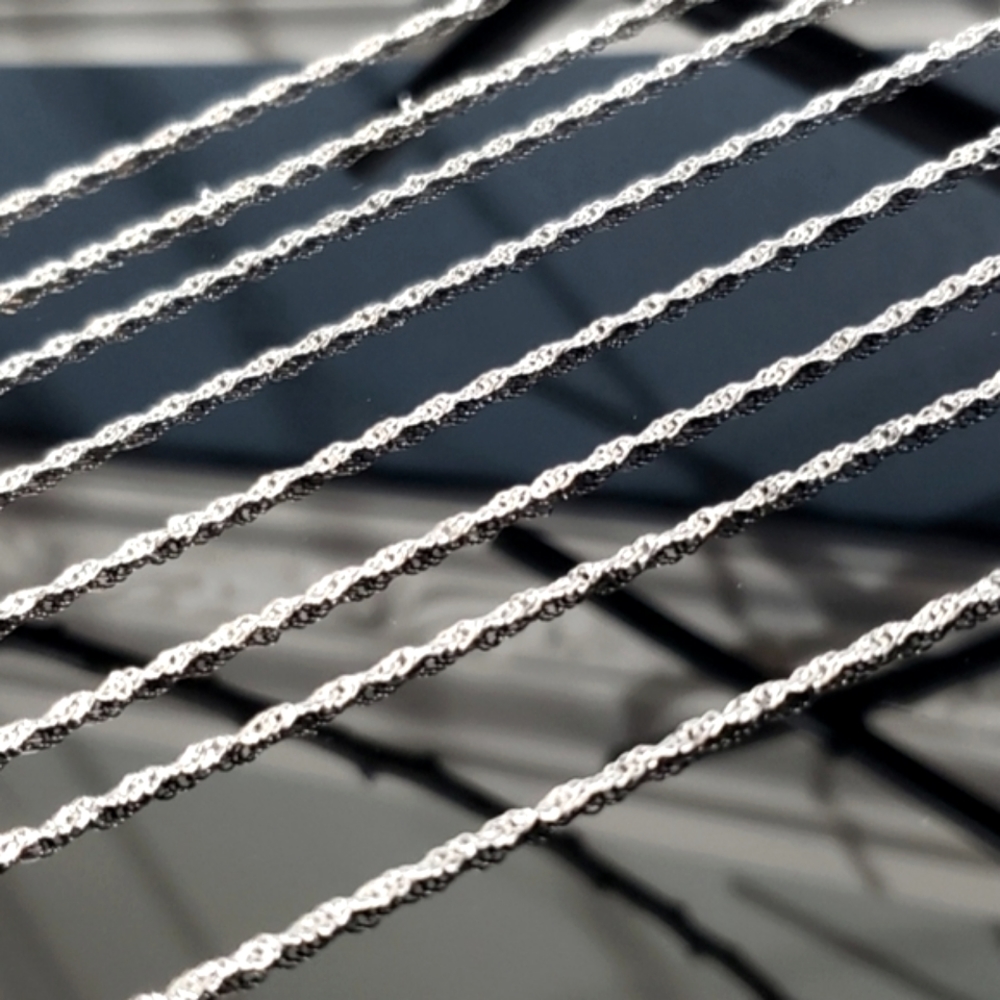 925 SS Singapore Chains